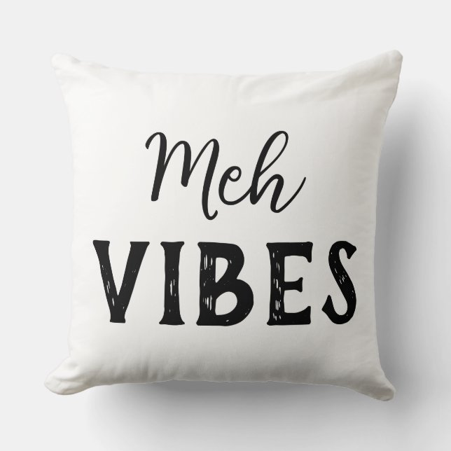 Almofada Vibrações Meh (Frente)