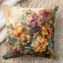 Vibrante Brilho de Aquarela Floral