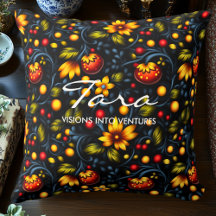 Vibrante Decoração Floral Inspirada em Khokhloma