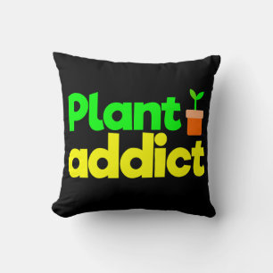 Almofada Viciado em plantas