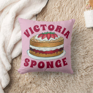 Almofada Victoria Sandwich Sponge Cake UK Indústria Britâni