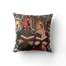Victorian Cardinal Carolers Christmas