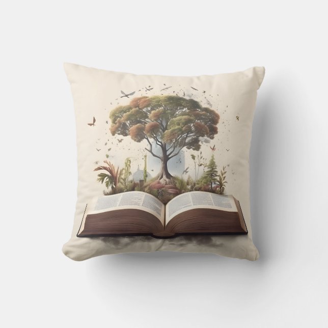 Almofada Vida da Árvore Faith (Frente)