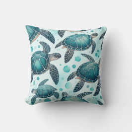 Almofada Vida das Tartarugas do Mar