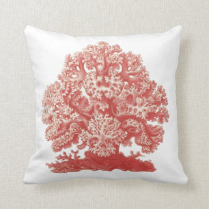 Almofada Vida marinha náutica do lance da decoração da