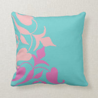Videira cor-de-rosa roxa retro moderna no