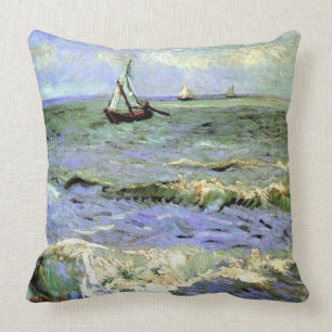 Almofada Vincent camionete Gogh-Seascape Próximo Les