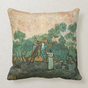 Almofada Vincent van Gogh as máquinas desbastadoras