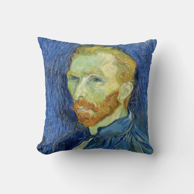 Almofada Vincent van Gogh - Autorretrato com Paleta (Frente)