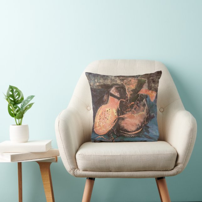 Almofada Vincent van Gogh - Natureza Morta com um Par de Sa (Cadeira)