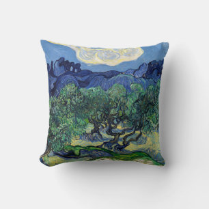 Almofada Vincent van Gogh - Oliveiras com os Alpilles
