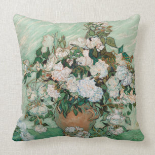 Almofada Vincent van Gogh   Rosas, 1890