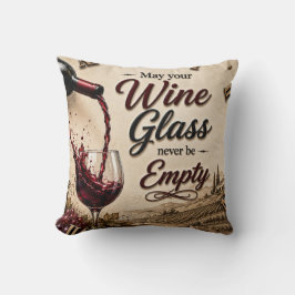 Almofada Vineyard Wine Lover Decor