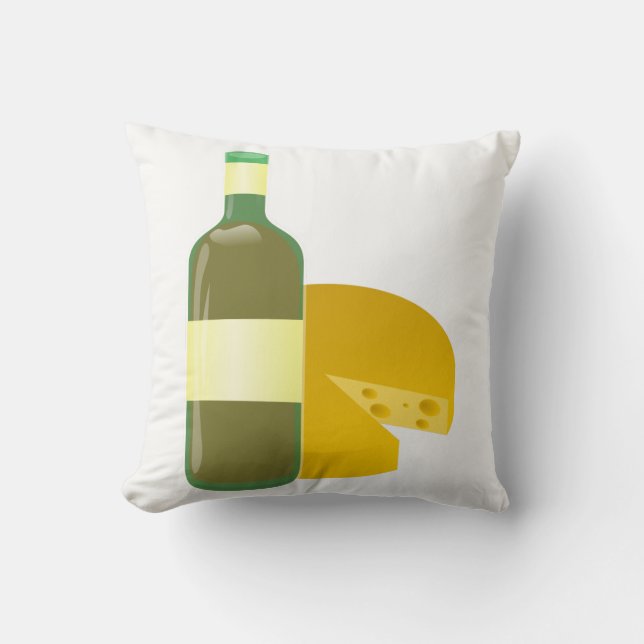Almofada Vinho e Queijo (Frente)