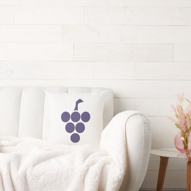 Almofada Vinho Ou Vinho Para Uvas E Uvas Sommelier (Sofá)