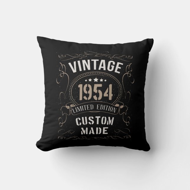 Almofada Vintage 1954 Limited Edition Personalizada (Frente)