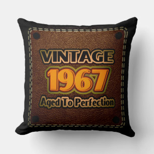 Almofada Vintage 1967 - Idade Para Perfecção