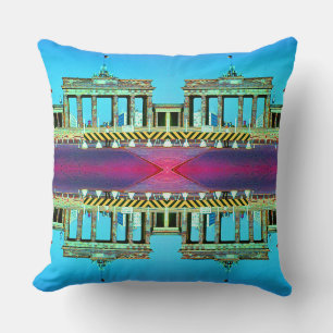 Almofada Vintage Alemanha Berlin Brandenburg Gate