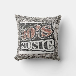 Almofada Vintage anos 80 Music - Travesseiro