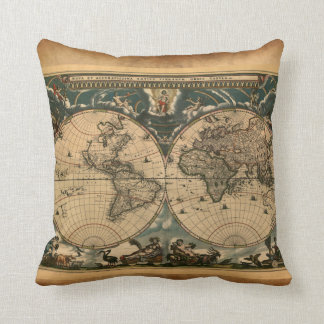 Almofada Vintage Antigo Travesseiro decorativo de Corte de