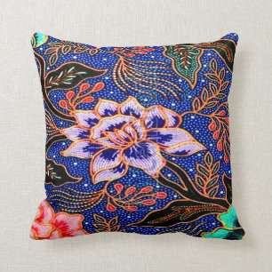 Almofada Vintage, Batik indonésio