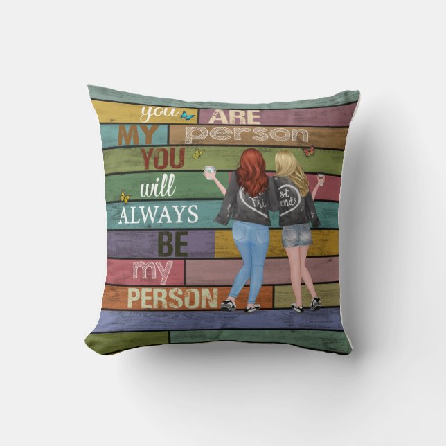 Almofada Vintage Bestamiga Blanket (Frente)