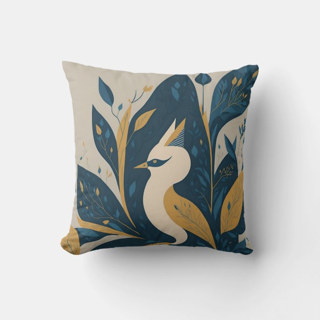 Almofada vintage bird 1 (Frente)