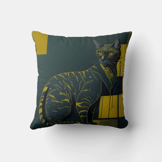 Almofada vintage cat 13 (Verso)