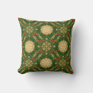 Almofada Vintage Christmas Pattern - Throw Pillow