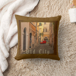 Almofada Vintage, Cidade Antiga, Carro Antigo, Estilo Antig