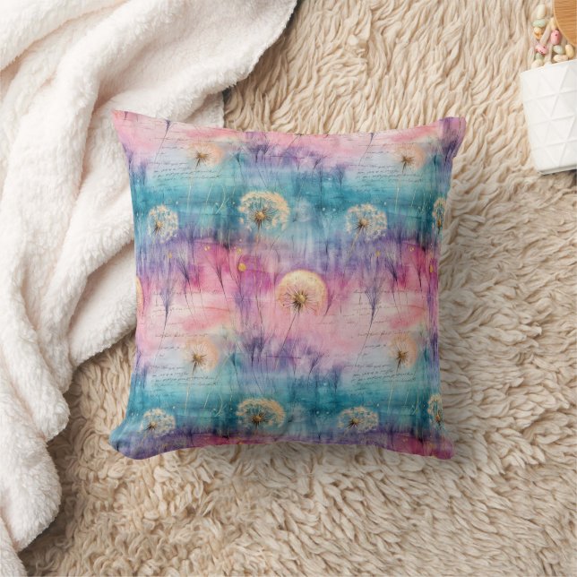 Almofada Vintage Dandelion Abstract Pattern (6) (Cobertor)
