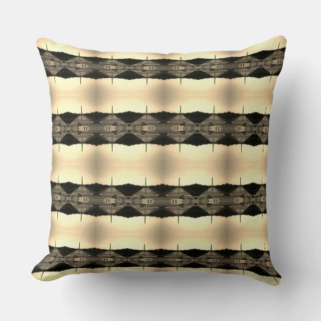 Almofada Vintage EUA Washington Monument (Frente)