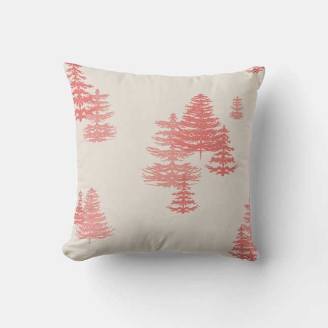 Almofada Vintage Evergreen Forest (Frente)