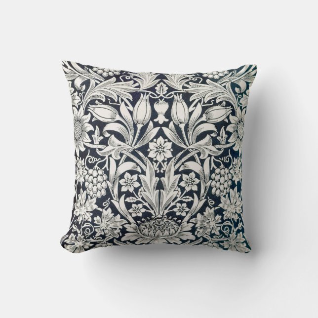 Almofada Vintage Floral Pattern, William Morris (Frente)