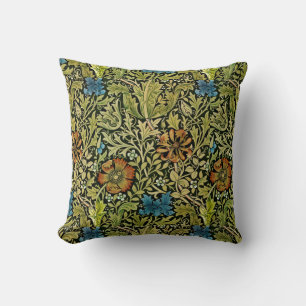 Almofada Vintage Flower e Vine Wallpaper