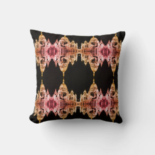 Almofada Vintage França Paris Sacre Coeur Basilica Throw Pi
