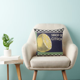 Almofada Vintage French Lemon Syrup