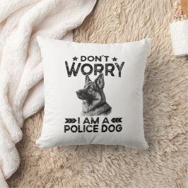 Almofada Vintage German shepherd Polícia Cachorro Funny