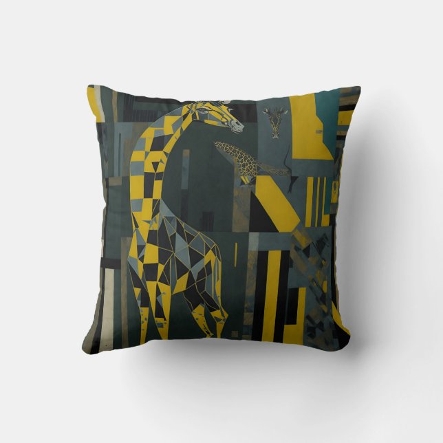 Almofada vintage giraff 1 (Verso)