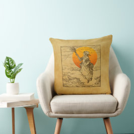 Almofada Vintage Halloween Travesseiro decorativo