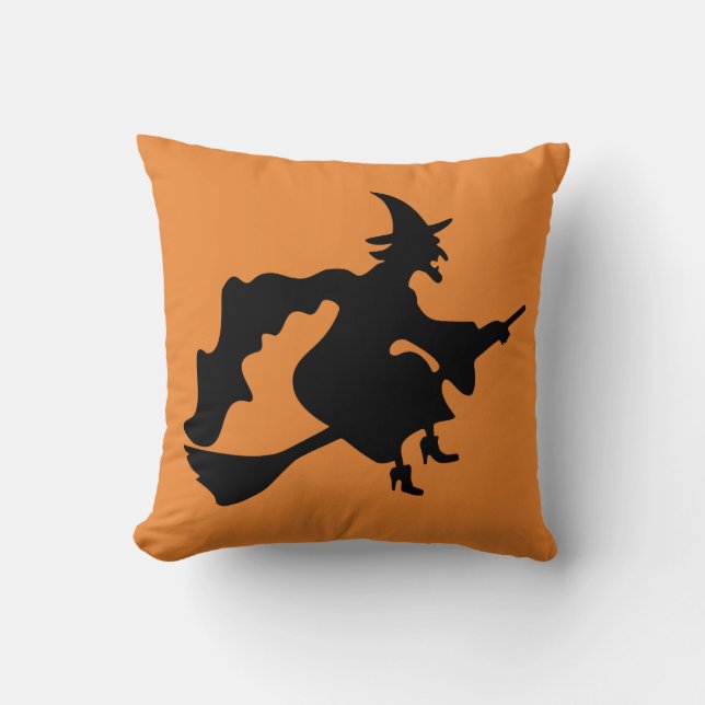 Almofada Vintage Halloween Witch (Frente)