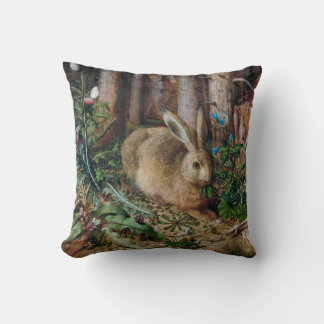 Almofada Vintage Hare in the Forest - Hans Hoffmann Cushion