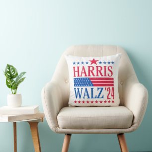 Almofada Vintage Harris e Walz 2024