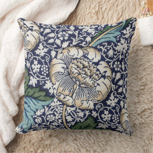 Almofada Vintage Kennet Floral Patterno de William Morris