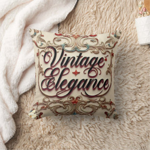 Almofada "Vintage Luxury Chic" "