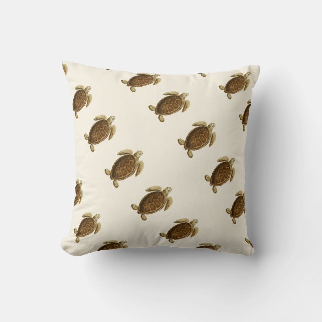 Almofada Vintage náutica personalizada (Frente)