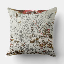 Vintage North Pole Old Antique Map World