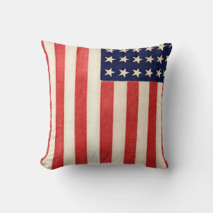 Almofada Vintage Old American Flag