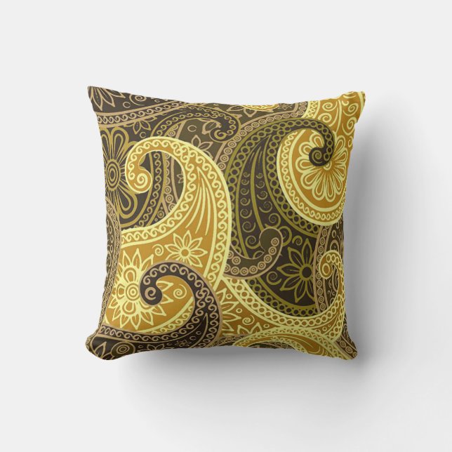 Almofada Vintage Paisley (Frente)