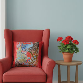 Almofada Vintage Peacock Gisbert Combaz